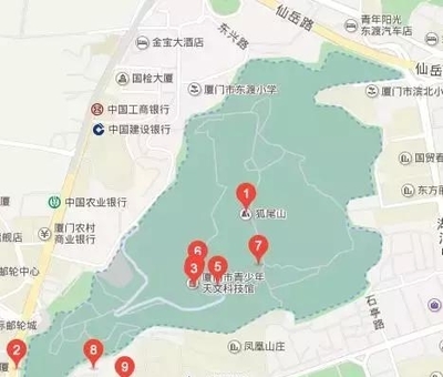 厦门10大夜跑路线,别为自己找借口,跑起来!
